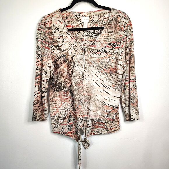 CHICOS & C BANKS & MORE Career Casual BUNDLE Medium Women's Blouses Mixed Lot - Picture 2 of 8